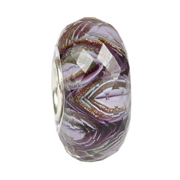 Rose Sparkle Gravity Waves Fragments - Ogerbeads Glass